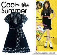 Foto Korea on Cool Summer Blackcotton Free Size Chest80 85cm Waist78cm Long77cm